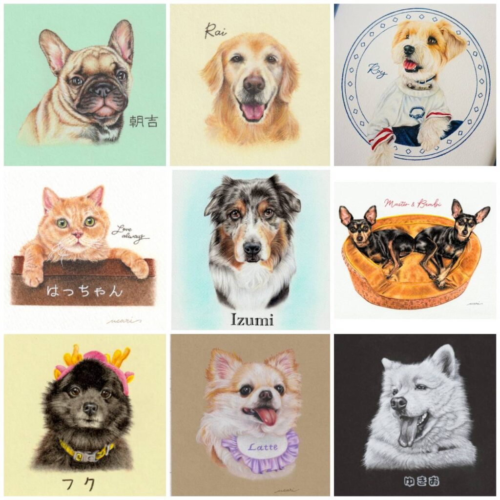 色鉛筆画 | UCARI WORKS